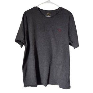 Polo Ralph Lauren Short Sleeve Crew Neck‎ T Shirt Size XL Solid Grey